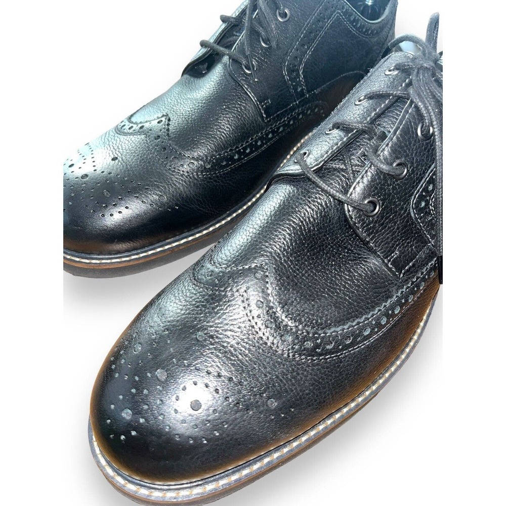 Nunn Bush Black Oxfords Dress Shoes Men's 13XW - Picture 6 of 8
